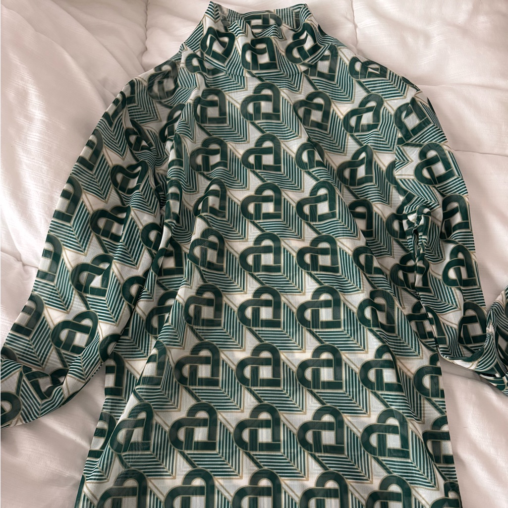 Casablanca Mock New Mesh Shirt. Brand New.